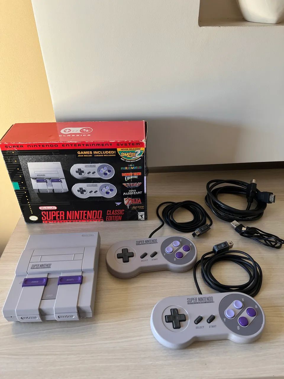 Super Nintendo Classic Edition (versão mini)