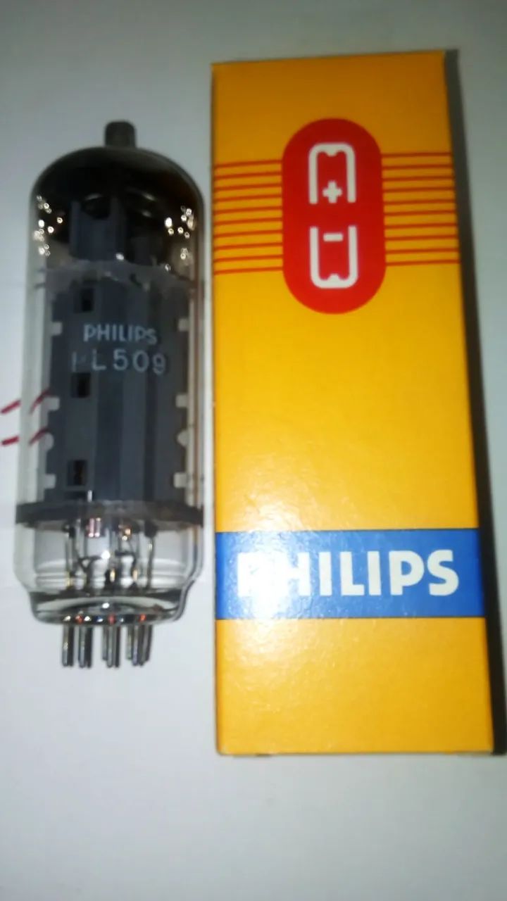 Válvula eletronica pl 509 original philips nova na caixa  - Foto 3