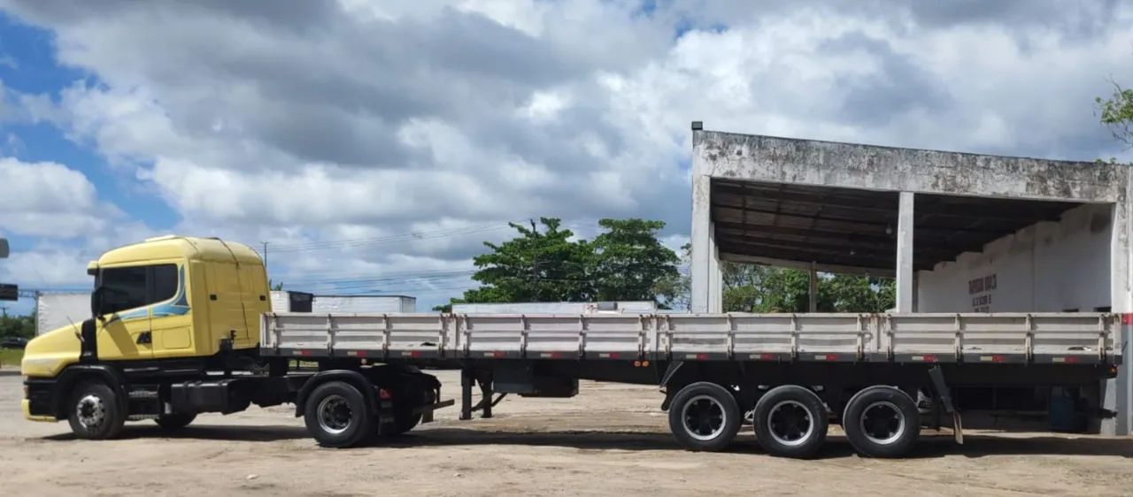 Scania 114 com carreta graneleiro  - Foto 3