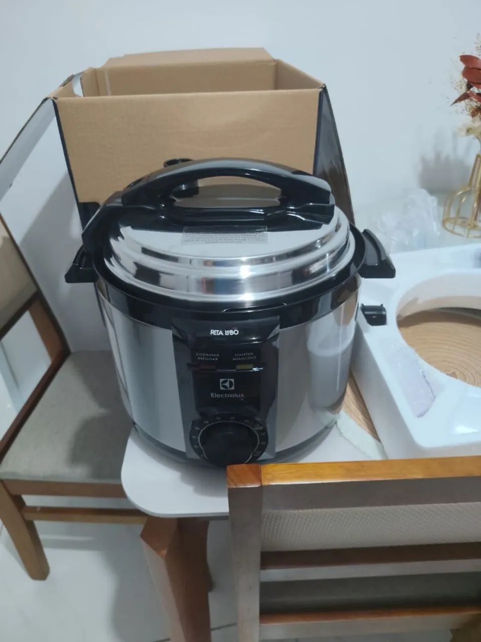Panela elétrica 5 litros Eletrolux Rita lobo com timer - Foto 2