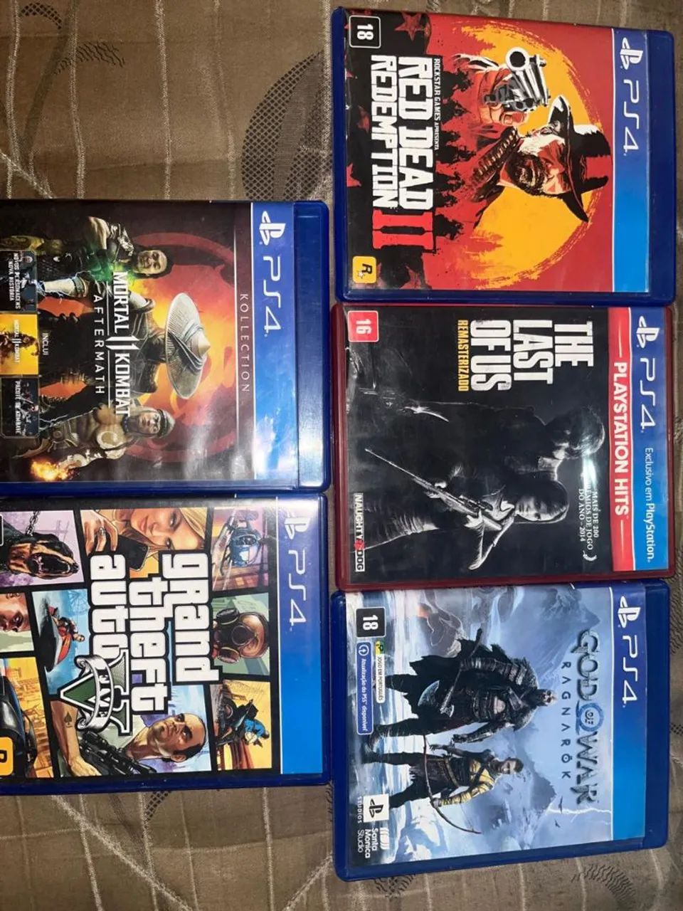 Vende-se jogos de ps4