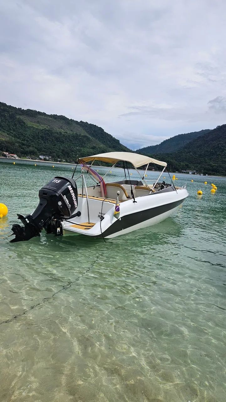 Lancha 21'Mercury 115hp - Foto 10