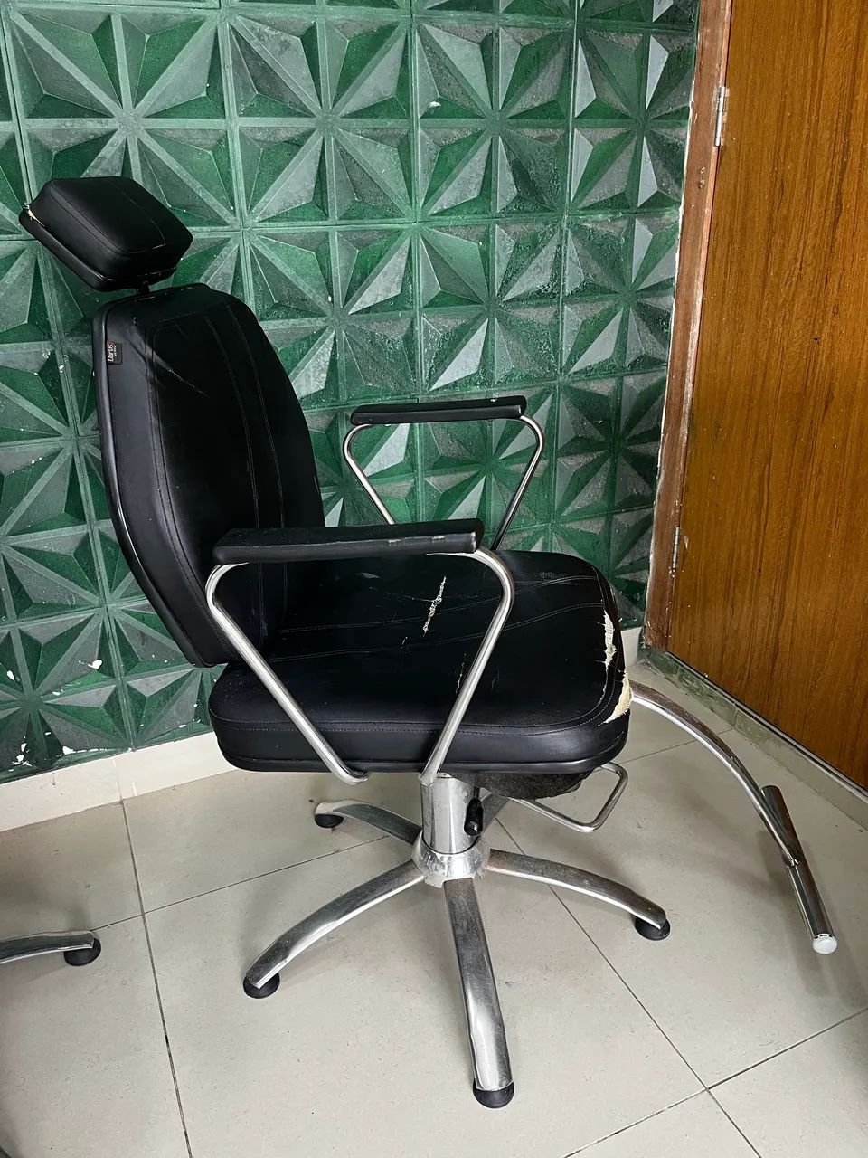 Cadeira de barbeiro salão  - Foto 2