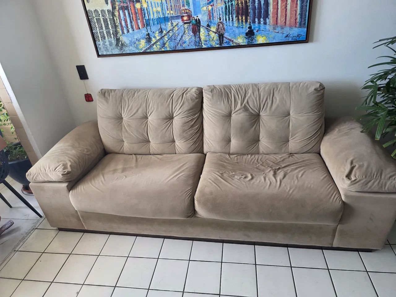 Sofa 3 lugares. - Foto 2