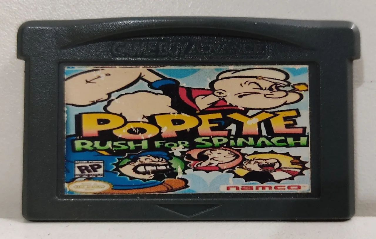 Popeye Rush For Spinach Game Boy Advance Gba Ds Lite