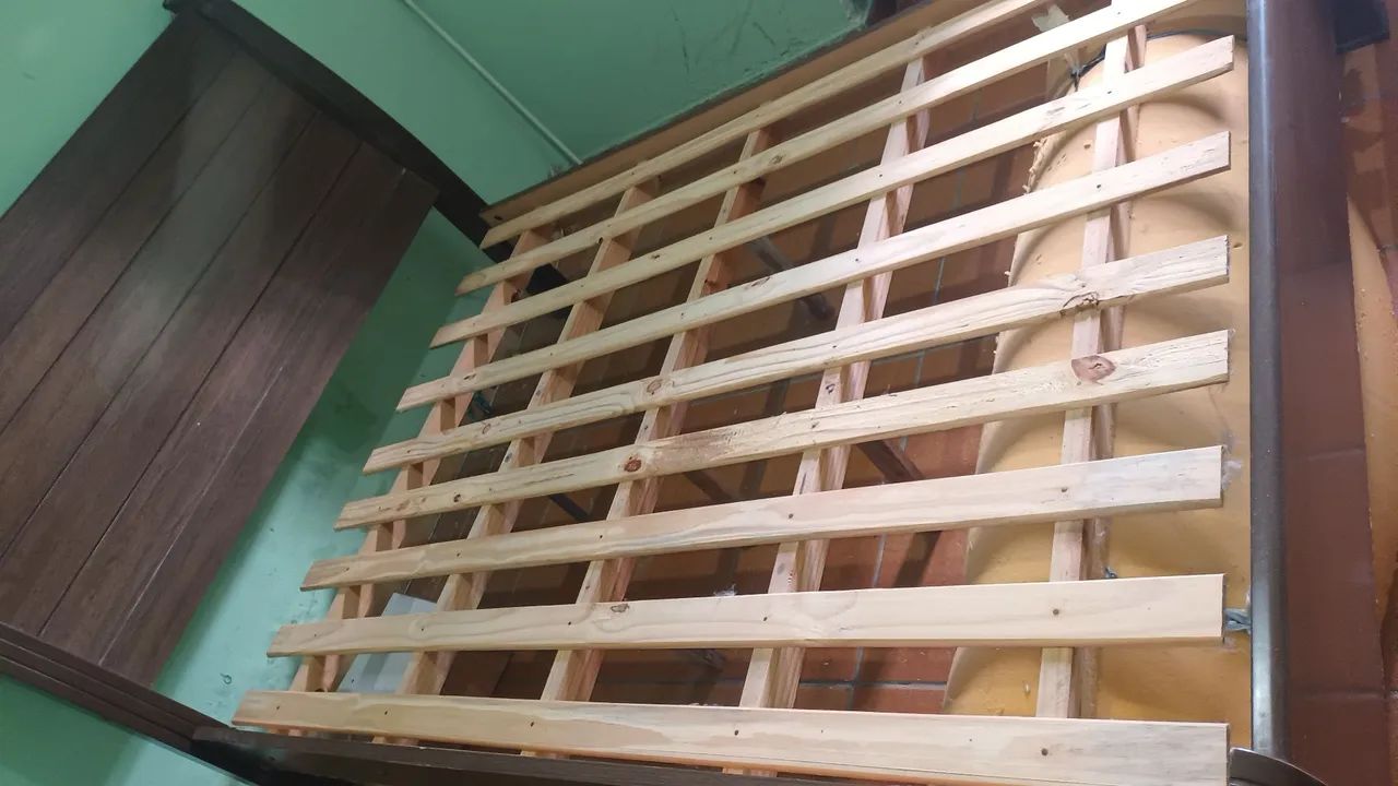 Cama casal  ,1,38.  Ripado - Foto 2