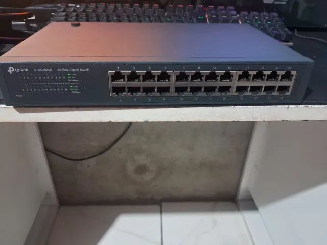 Switch 24 portas gigabit 10/100/1000 Mbps - Foto 2