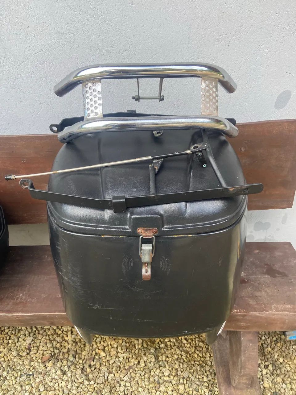Baú grande para moto 