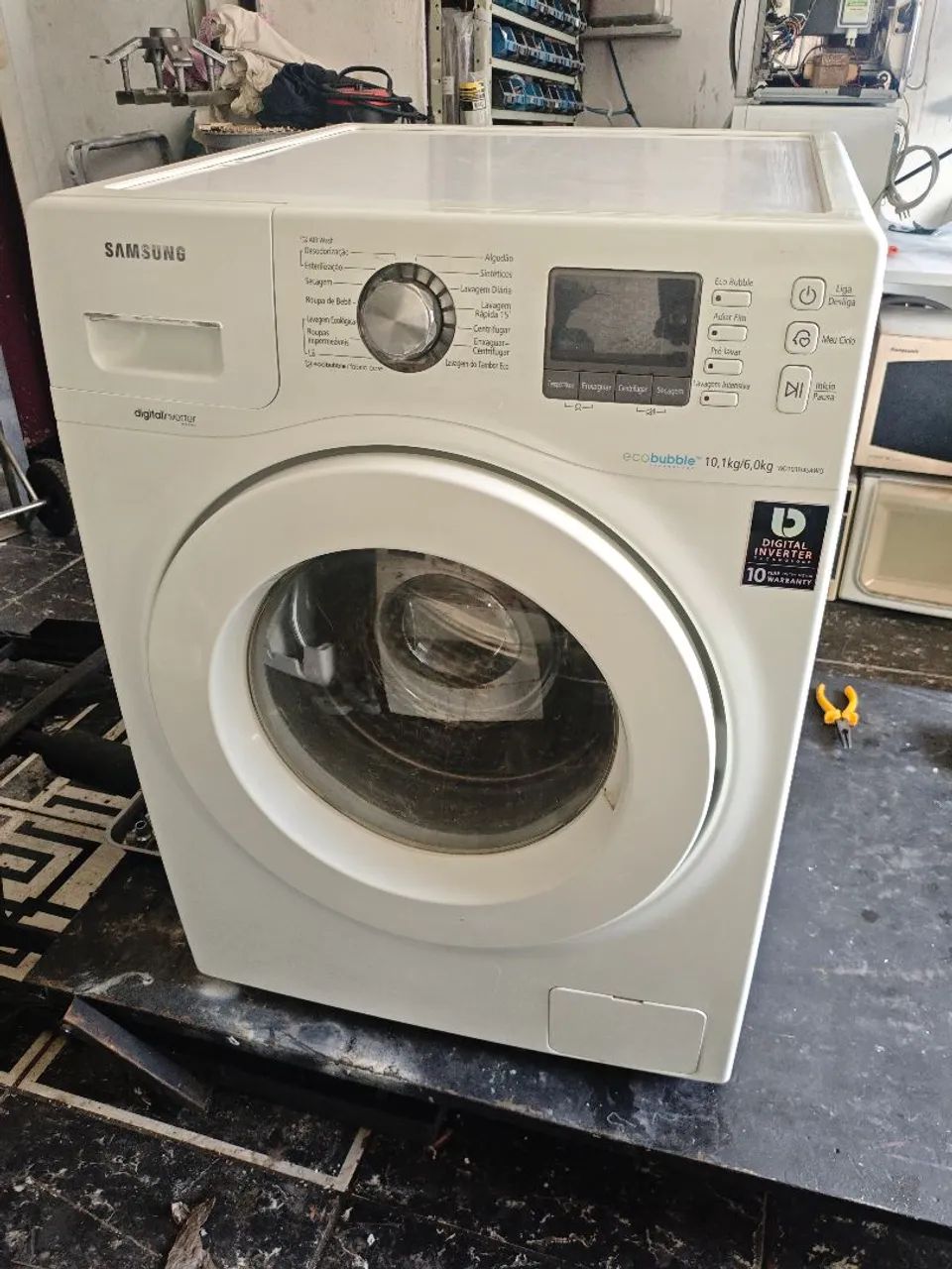 lava e seca Samsung eco bubbles 10.1kg