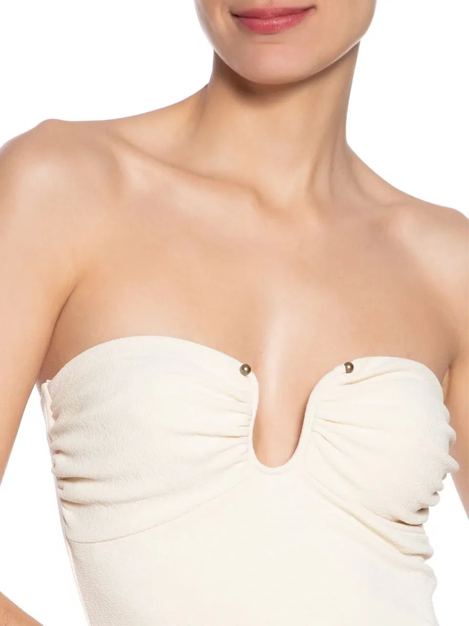 vestido midi farm branco p - Foto 2