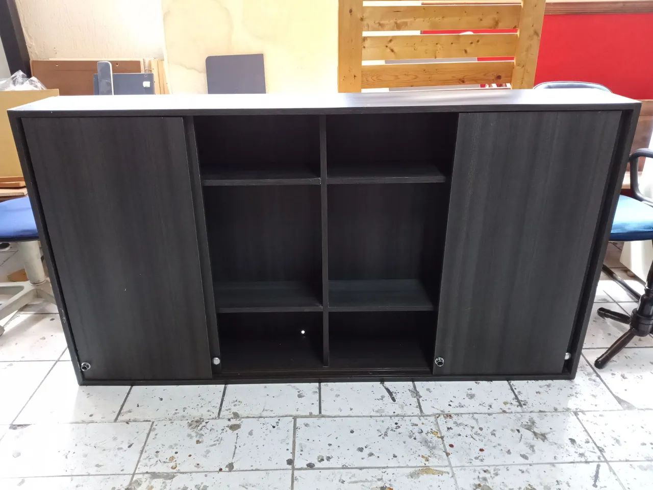 Armário Aéreo com 4 Portas de Correr em MDP - Foto 2