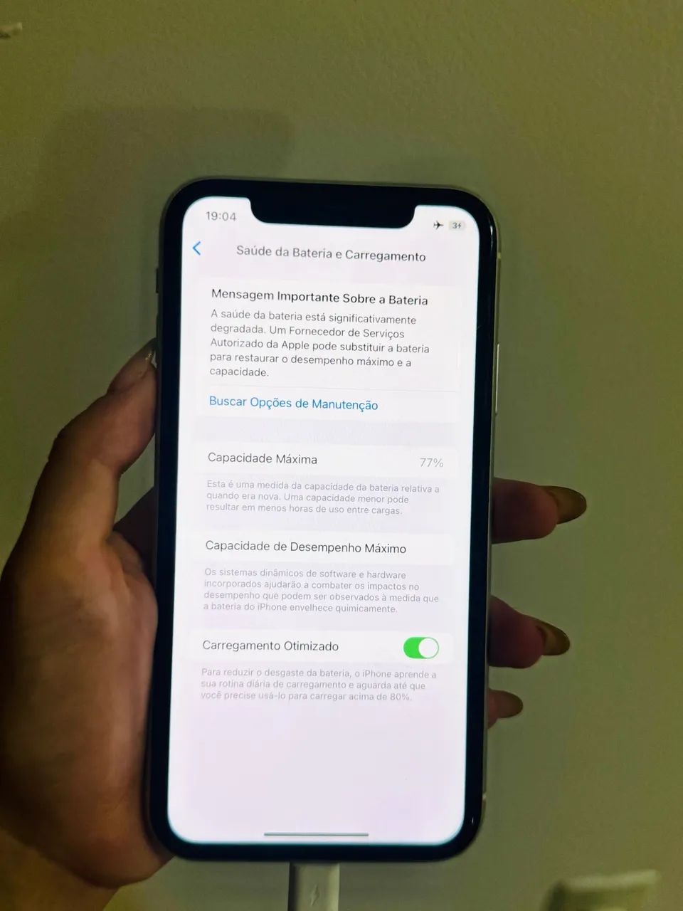 iPhone 11 128GB Branco | Muito Conservado | Face ID OK - Foto 4