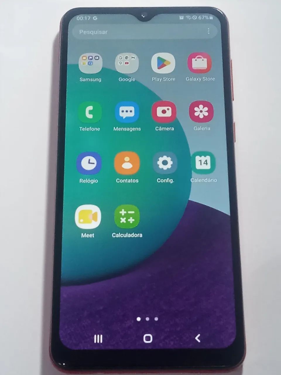 Celular Samsung Galaxy A02 De 32GB vermelho  - Foto 2