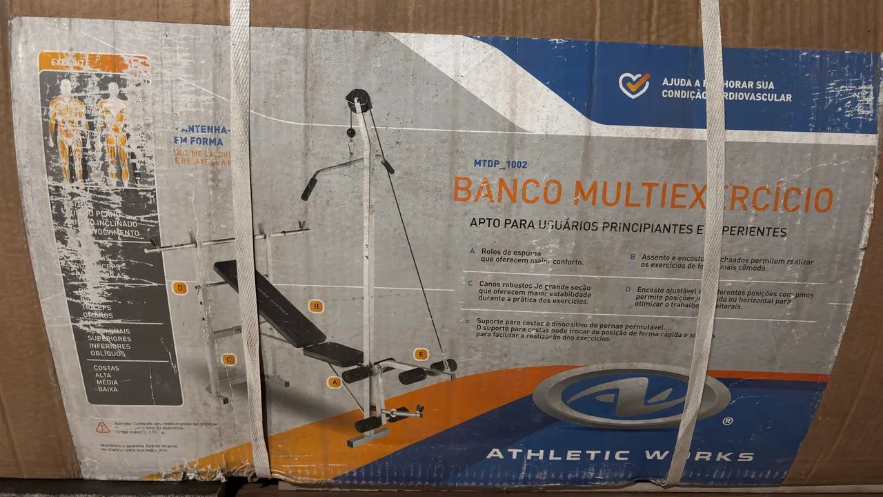 BANCO MULTI EXERCÍCIO ACADEMIA