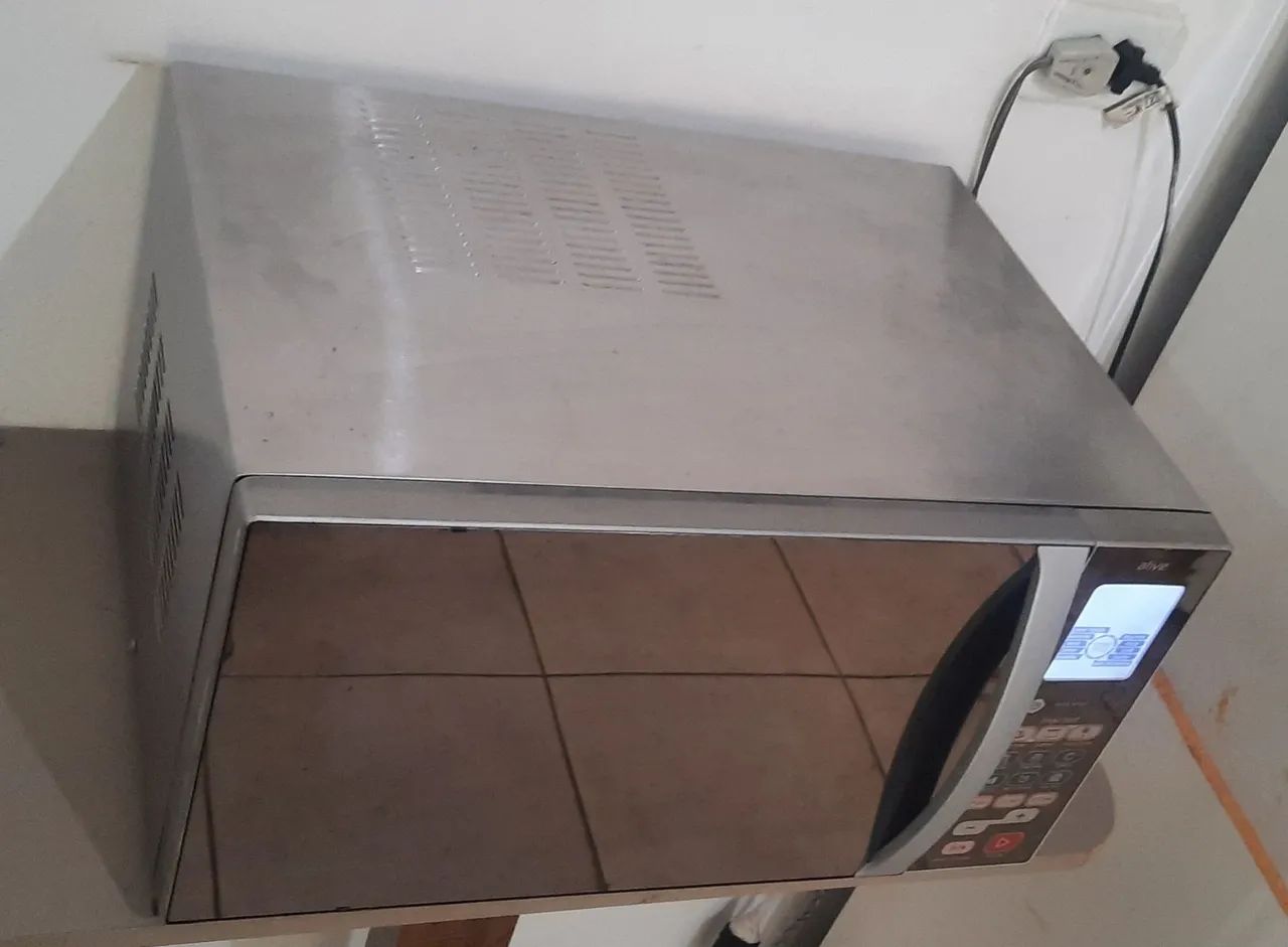 Microondas Inox-Espelhado-Grill  Brastemp ative 38L (ENTREGO) - Foto 3