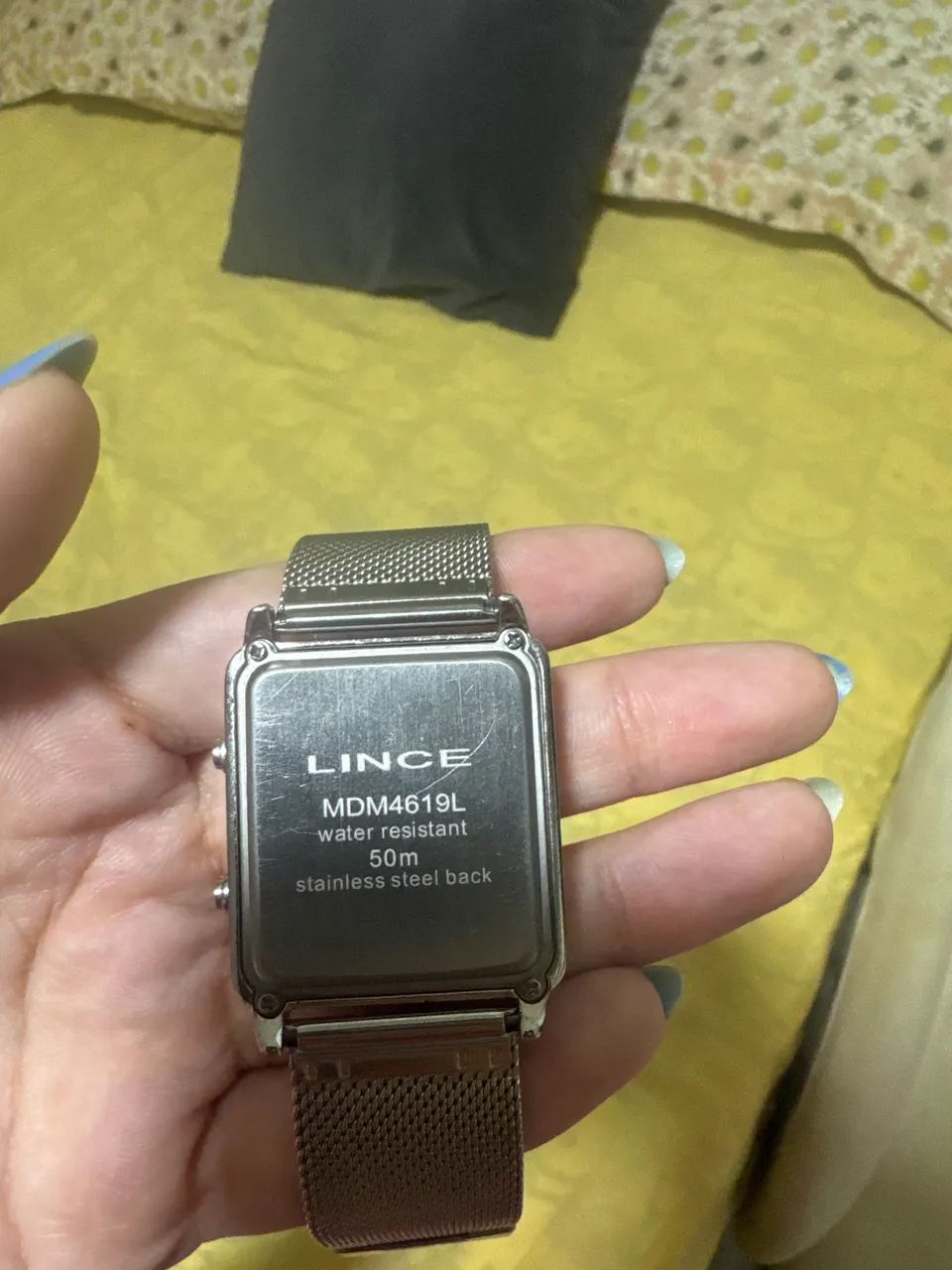 Relógio Lince prata  - Foto 2