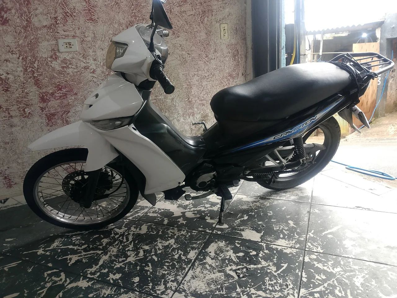 Crypton 2014 moto boa só pegar andar 