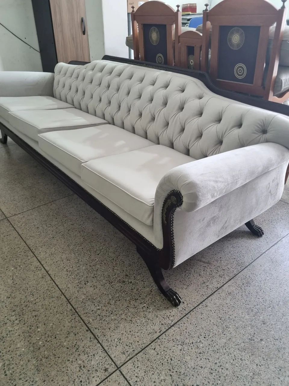 Sofá relíquia pata de leão  - Foto 2