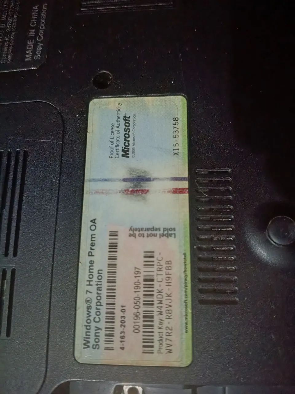 Notebook antigo Sony VAIO modelo PCG-81114L, funcionando - Foto 4
