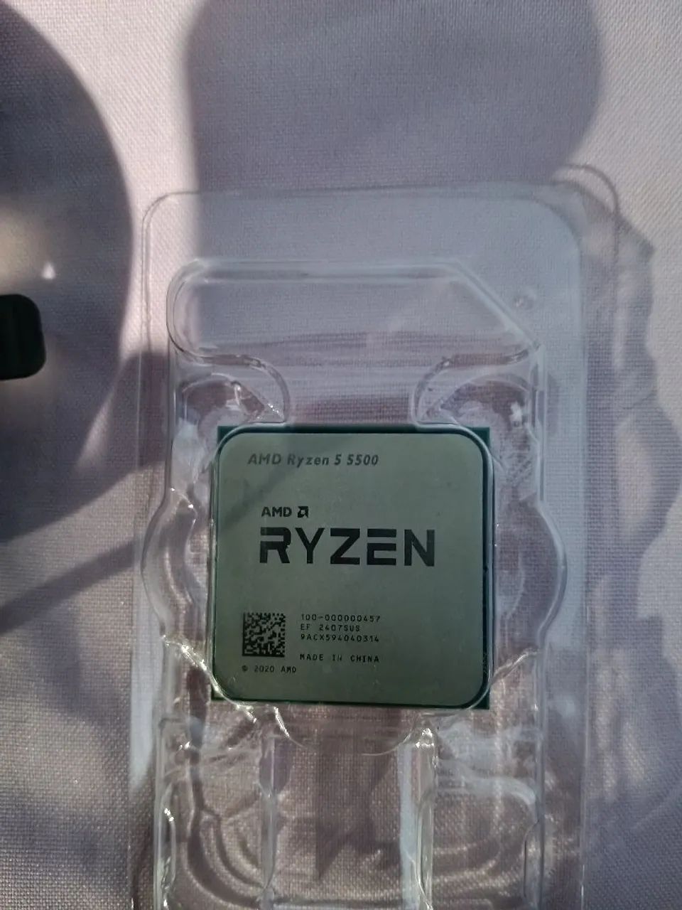 Processador AMD RYZEN 5500 + placa NVidia + Cooler 