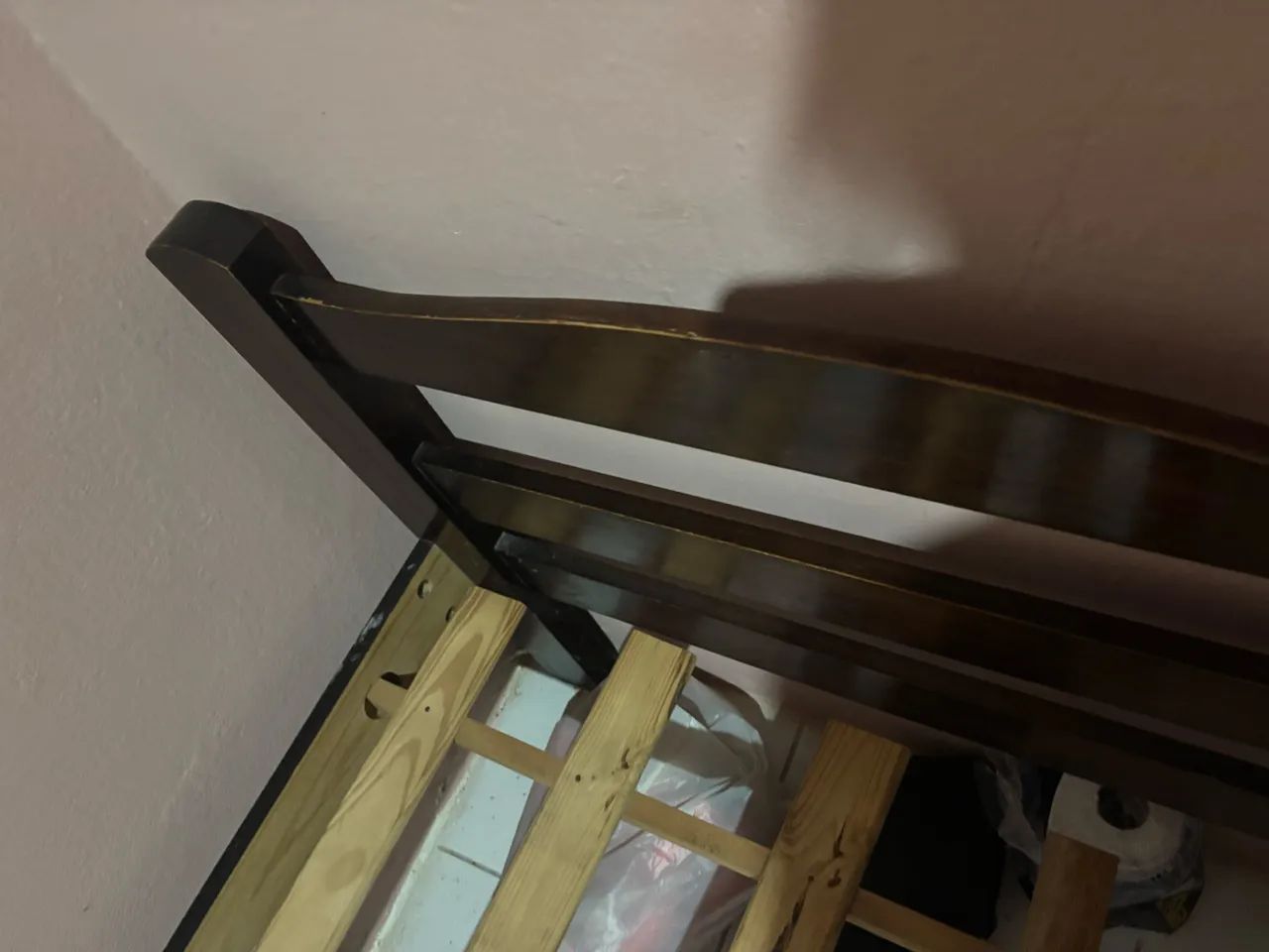 Cama solteiro em madeira  - Foto 2