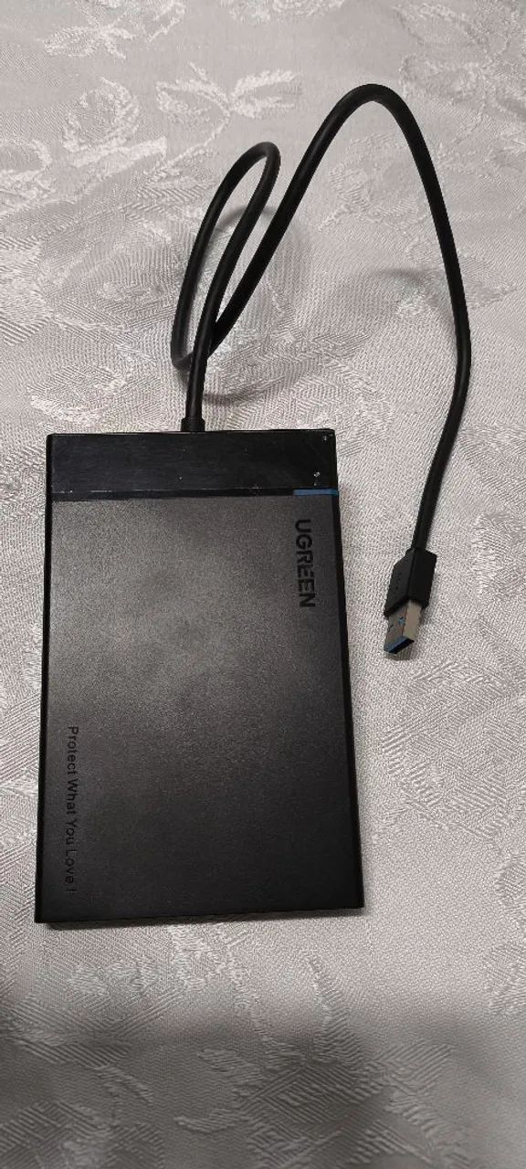 Case para HD ou SSD externo USB 3.0 ugreen - Foto 2