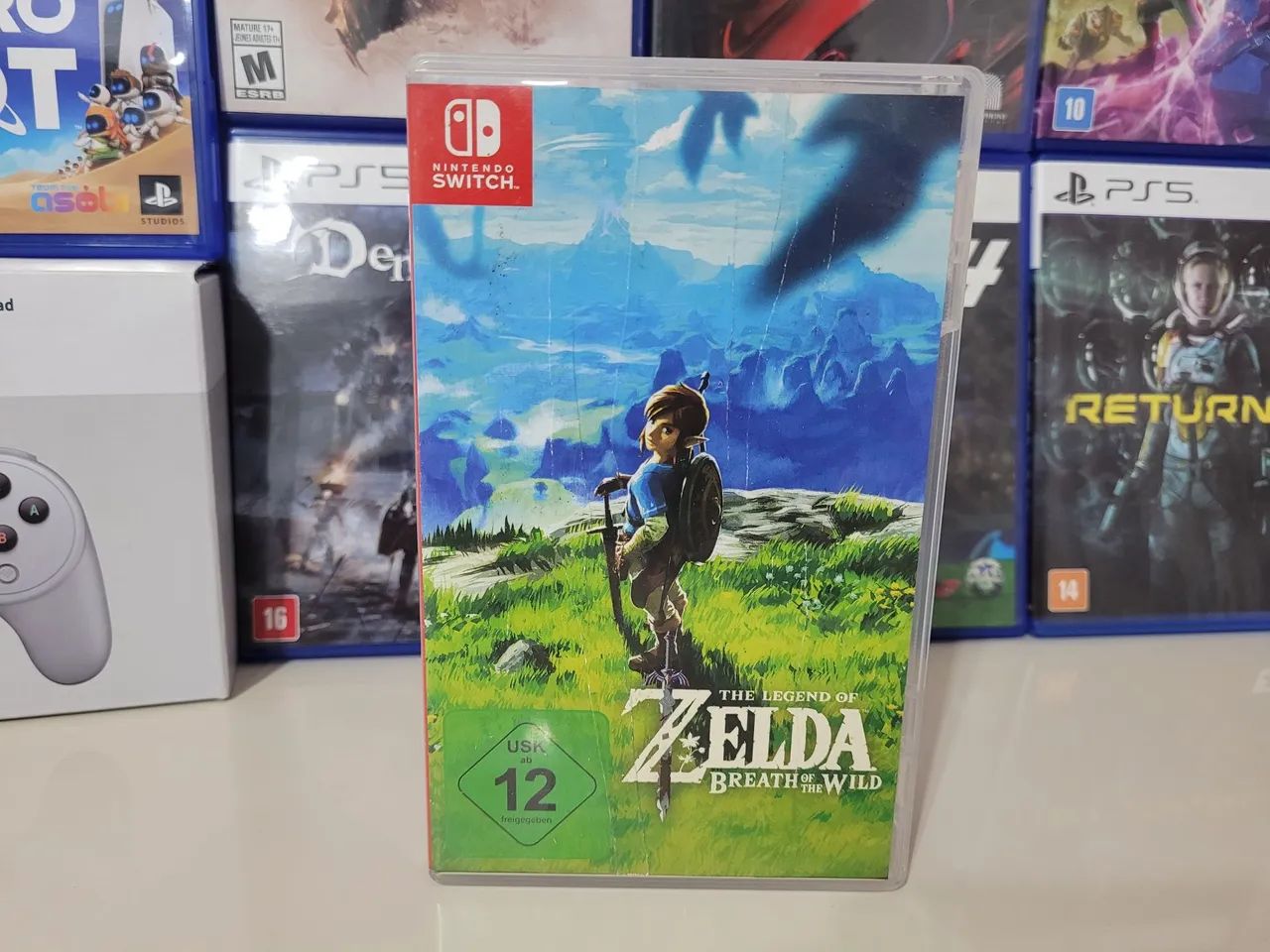 Zelda Breath of the Wild Switch - Mídia Física Original