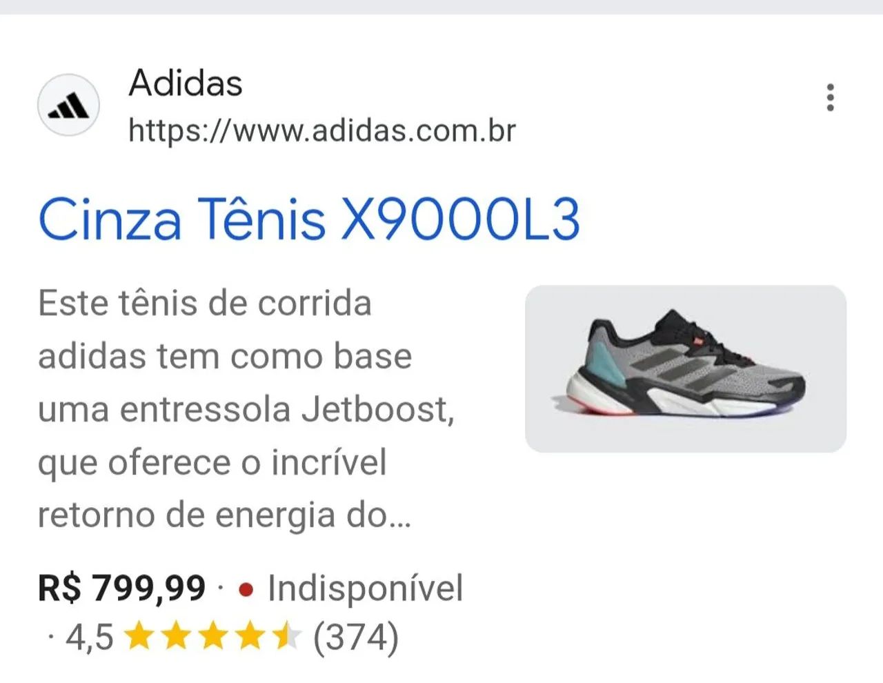 Tênis Adidas 44 Original  - Foto 2