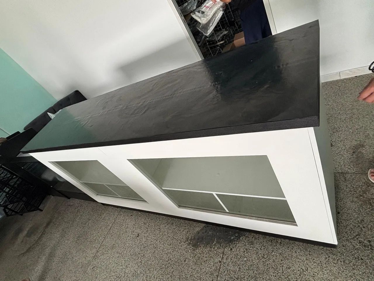 Balcão Expositor Grande 2,30m com Gavetas - Ótimo Estado - Foto 3