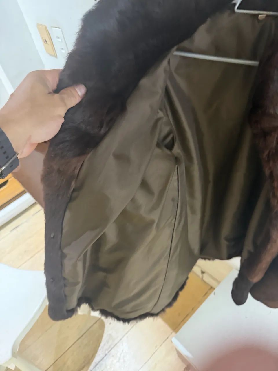 Casaco de Pele Natural Marrom - Vintage Clássico | Elegante e Sofisticado - Foto 3