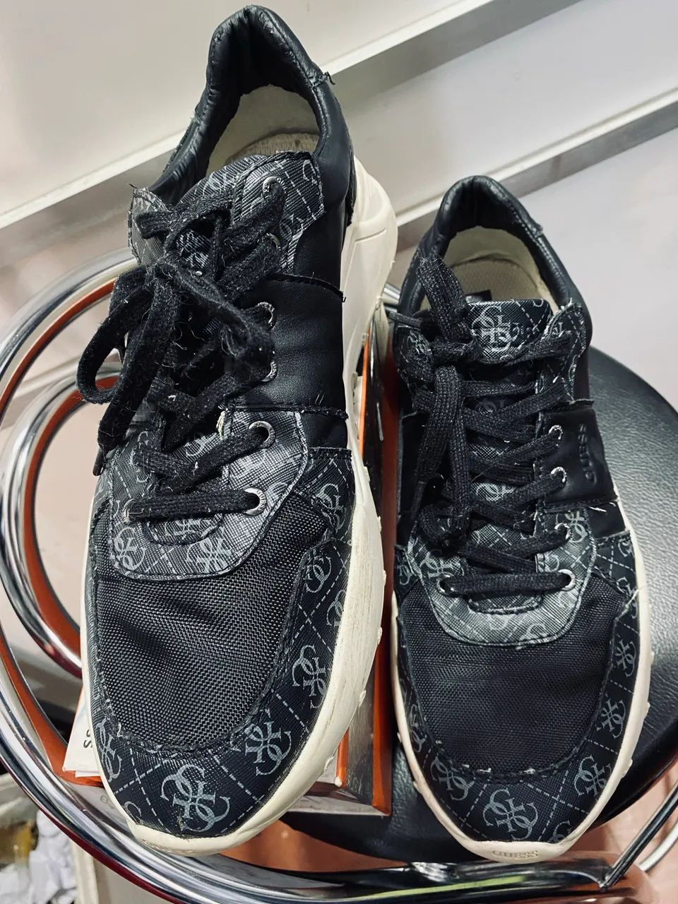 TÊNIS BASKET GUESS LUCCA Nr 43 - Foto 4
