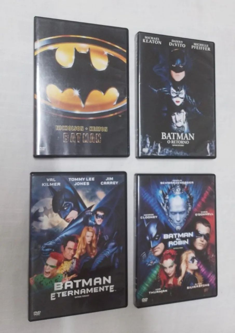 DVD Coleção Batman - 4 Filmes ( 24006 )