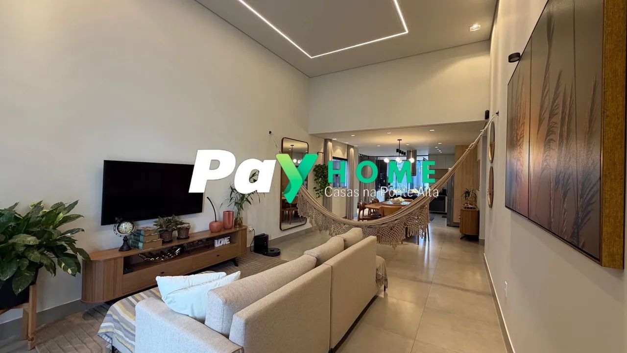 Casa na Ponte Alta 3 qts com suíte. - Foto 4