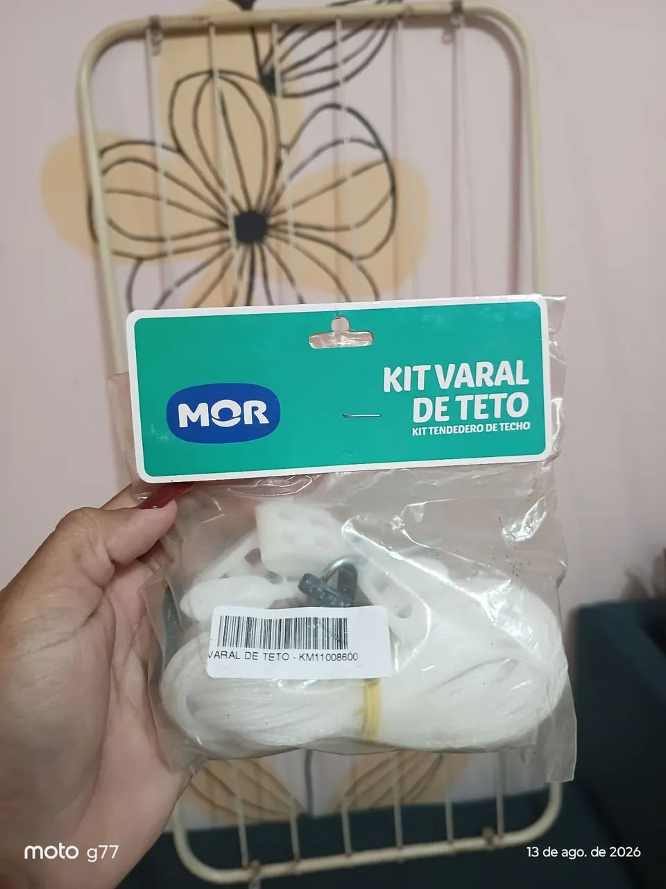 Varal de teto e cordas  - Foto 2