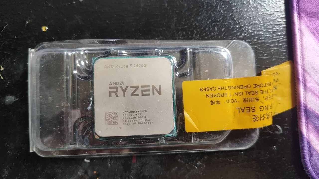Processador AMD Ryzen 5 2400g Usado com Cooler - Foto 3