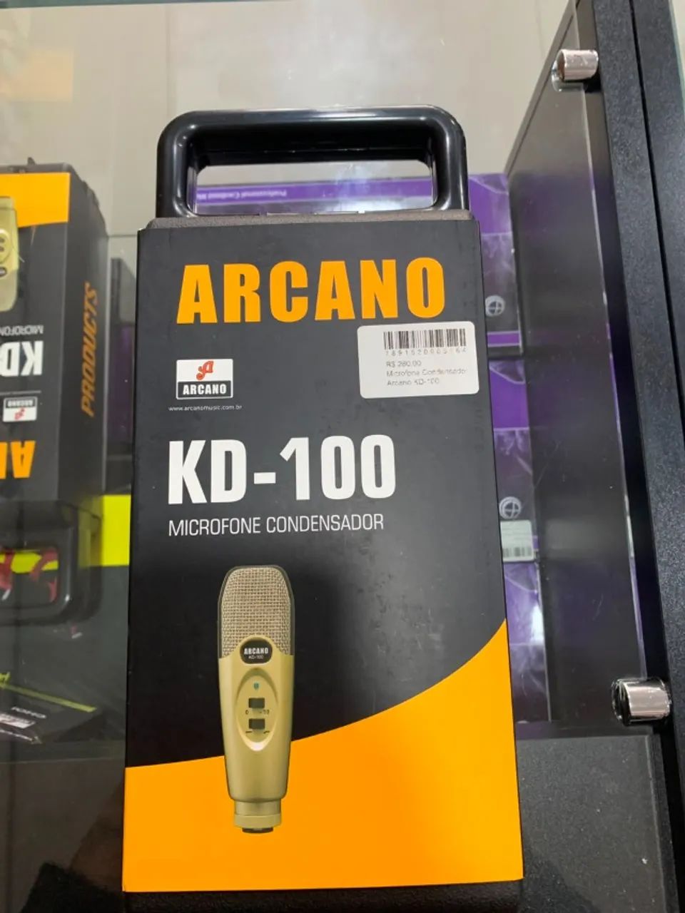 Microfone Condensador Arcano KD-100