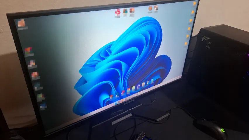 Monitor G27F 144hz  27'' FHD - Com Defeito - Foto 3