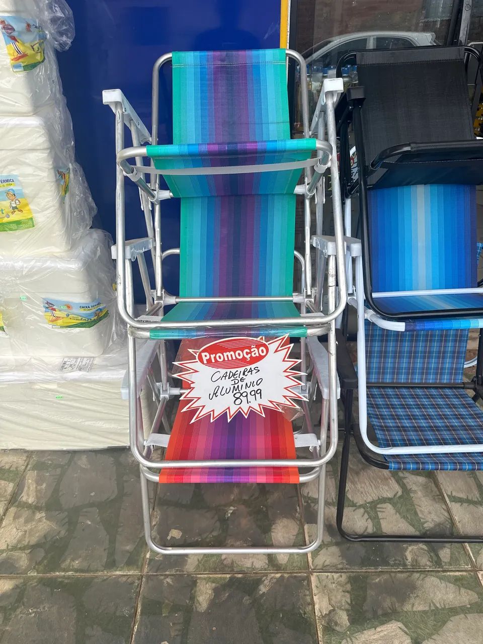 Cadeiras de alumínio  - Foto 3
