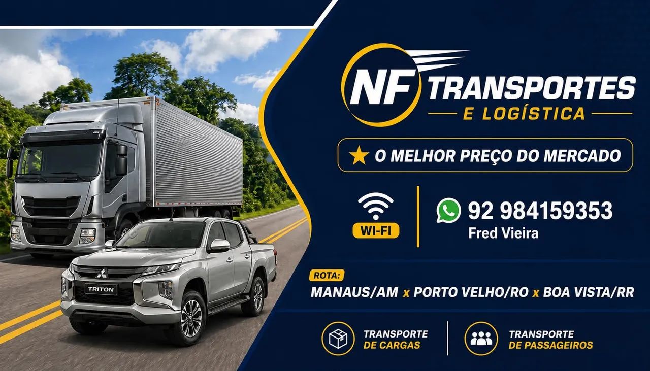 NF transportes logística AM x RR x RO x AC  - Foto 2