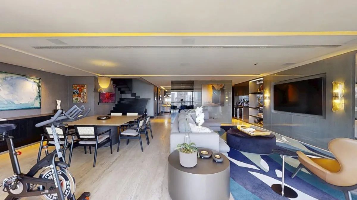 Cobertura para venda em Itaim Bibi com 2 quartos, sendo 2 suítes, 500m² - Foto 5