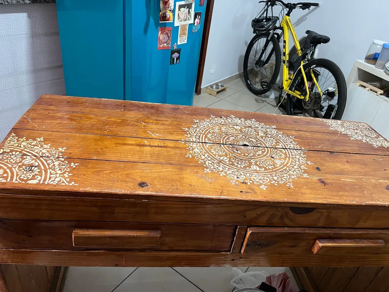 Mesa de madeira  - Foto 4