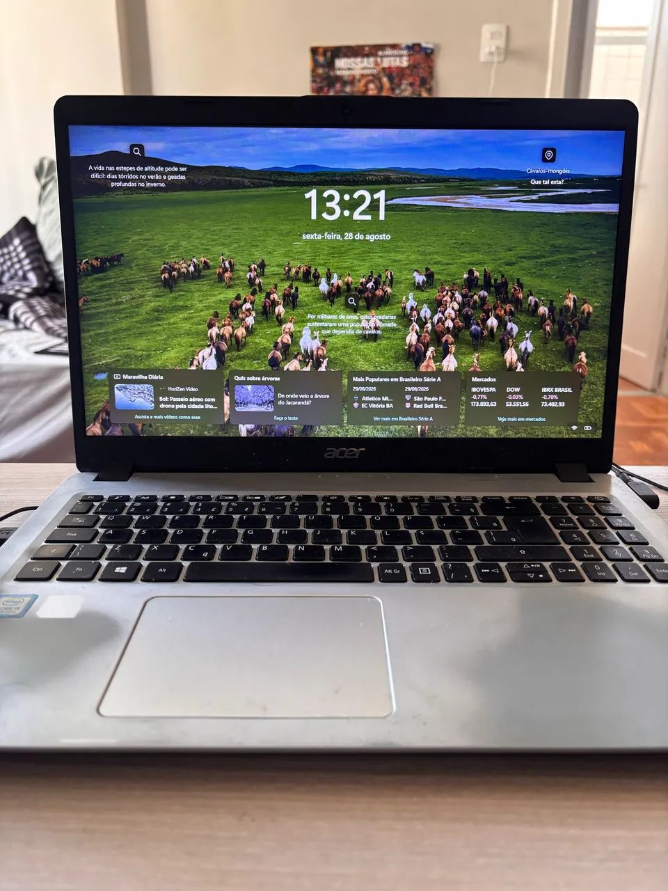 Vendo ótimo notebook ACER com placa MX130