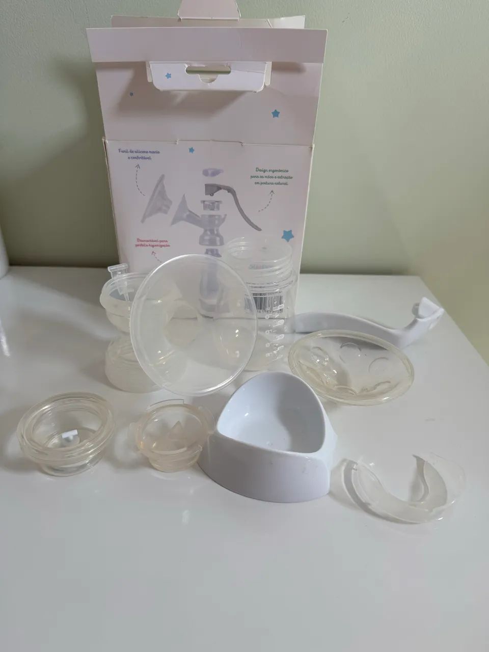 Bomba extratora de leite manual  - Foto 3