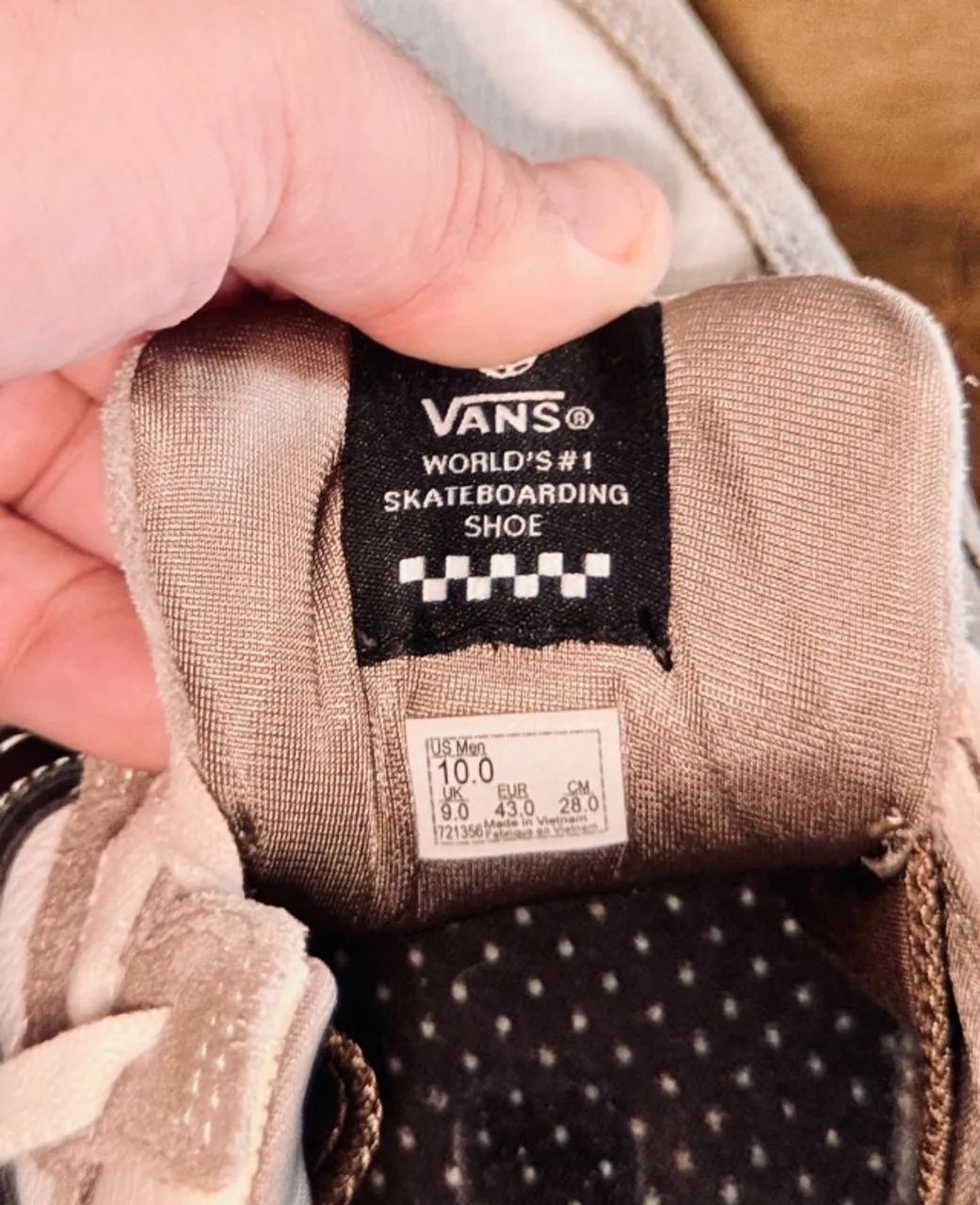 Tenis Vans Zahba Mid Walnut Tam 41 (usado) - Foto 4