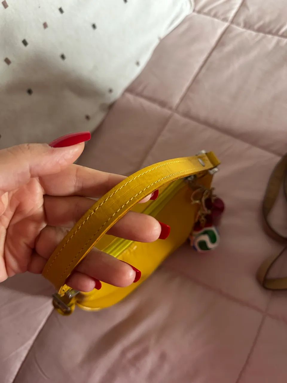 Bolsa amarela  - Foto 4