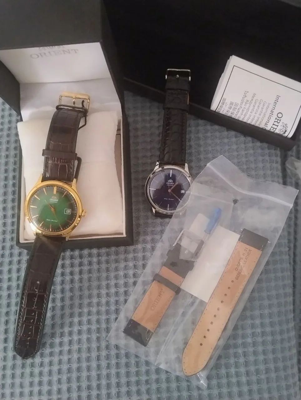 Relógios Orient Bambino.
