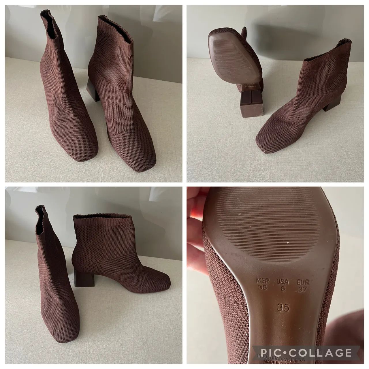 Bota Feminina de Malha 
