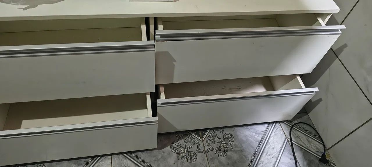 Gaveteiro de 6 gavetas MDF - Foto 3