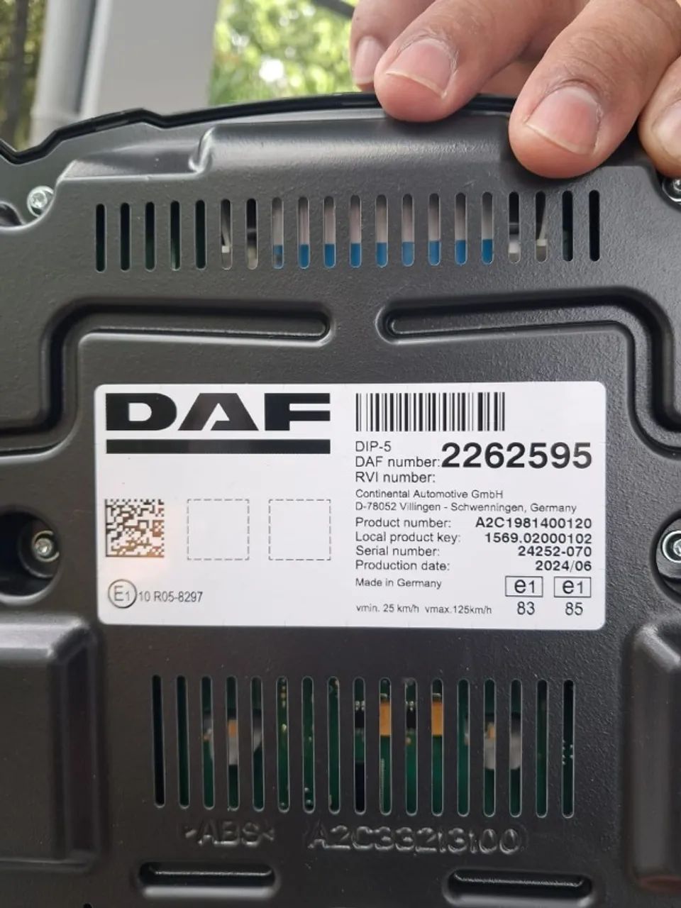 Painel DAF XF e CF - Foto 2