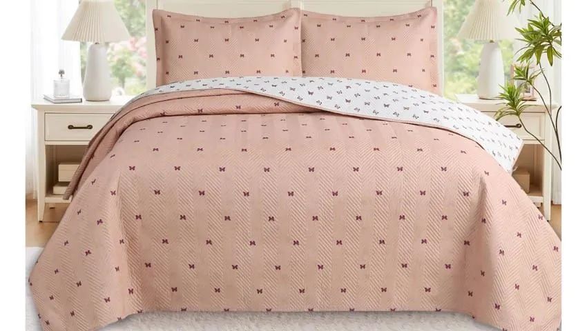 Colcha de cama Borboleta - Foto 4